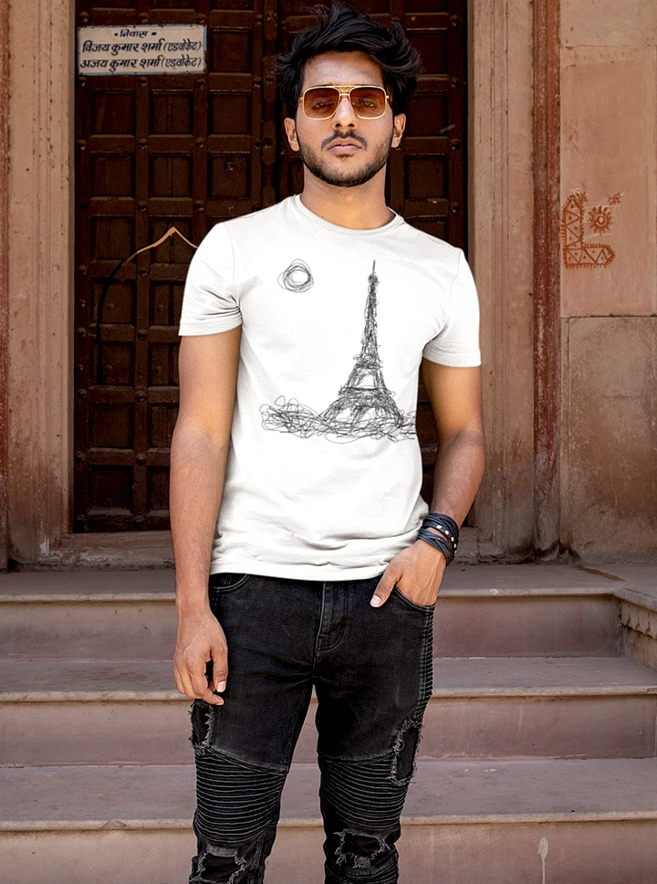 Eiffel Tower Champ de Mars Engineering Paris France travel Souvenir T-Shirt product image (1)