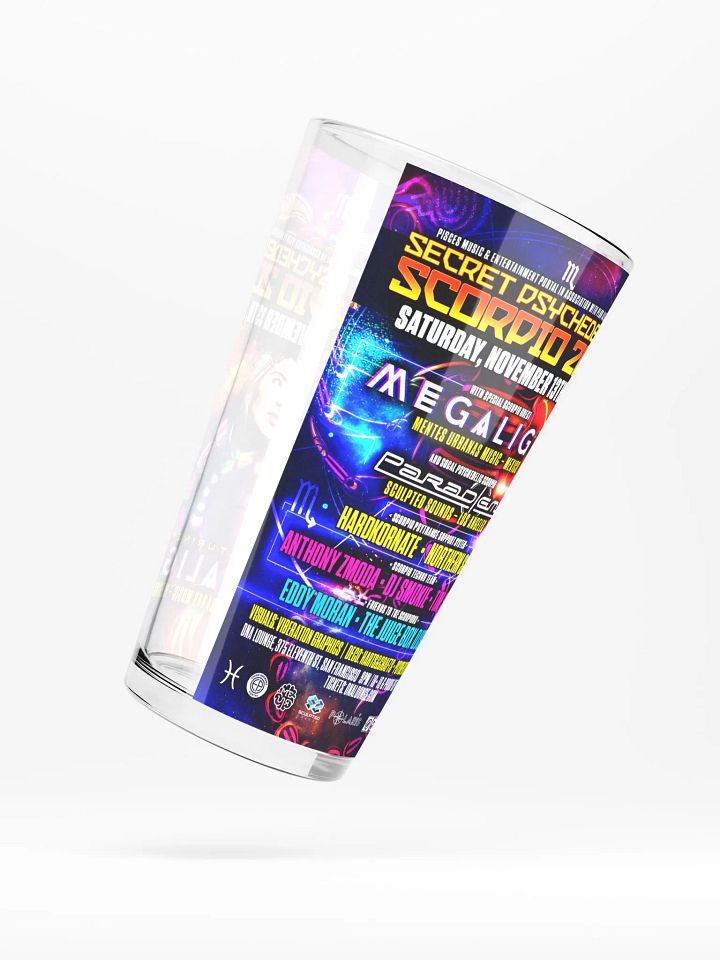 Scorpio 2021 Shaker Pint Glass product image (2)