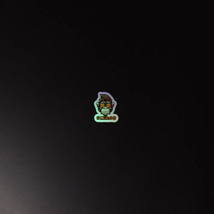 SixGod Holographic Monkey Sticker Set product image (4)