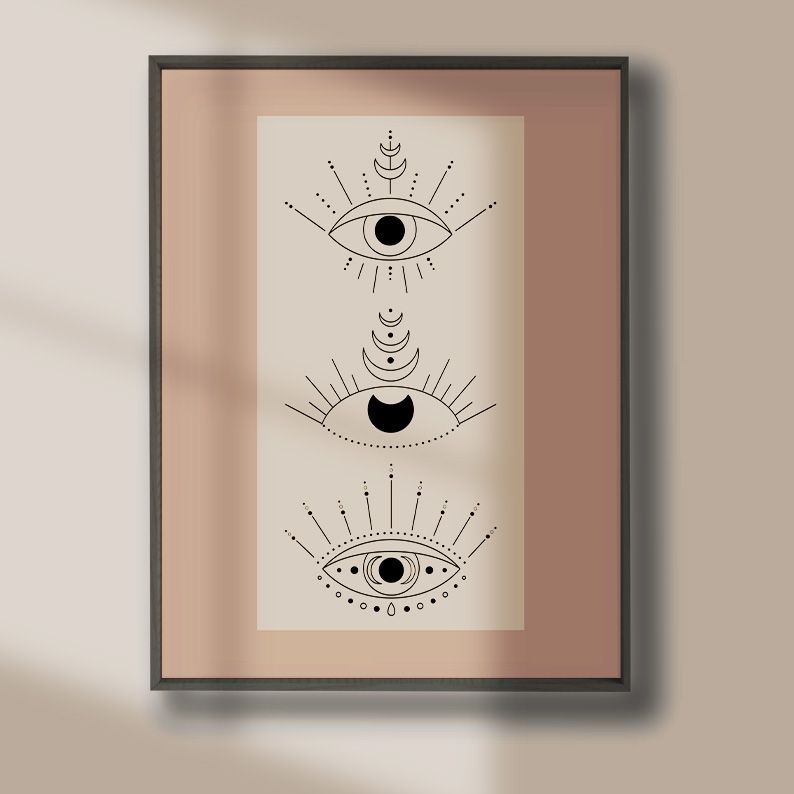 Blush Witchy Gallery Wall Set of 6 DIGITAL Prints product image (11)