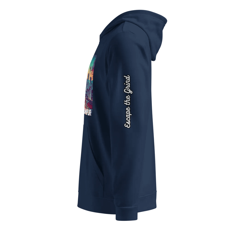 Adidas Fleece Hoodie | AI Design Kuala Lumpur city Malaysia product image (3)