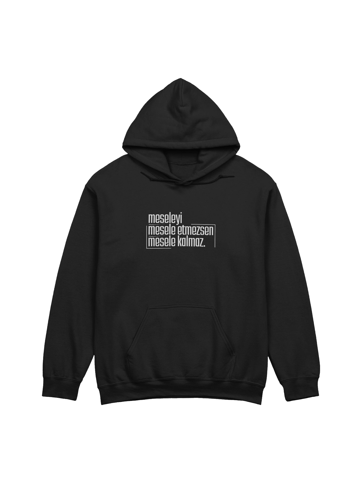Büyük Formül: Meseleyi Mesele Etmezsen Mesele Kalmaz | Türkçe Tasarımlı Gildan Klasik Hoodie product image (1)
