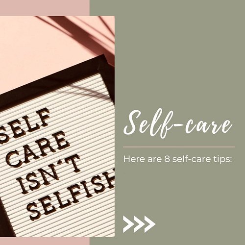 Take care of yourself. Share with your friends and family as a reminder that self-care isn't selfish. We take care of ourselv...