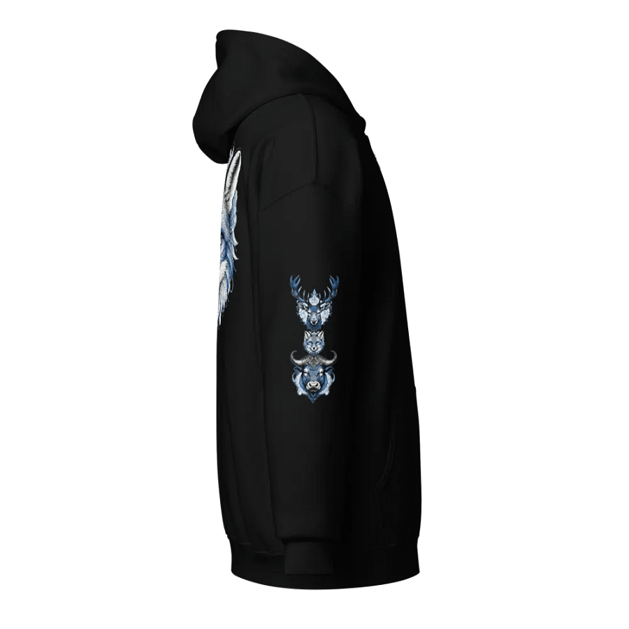 Blue Vixen Back Vixen Games zippy Hoodie product image (3)