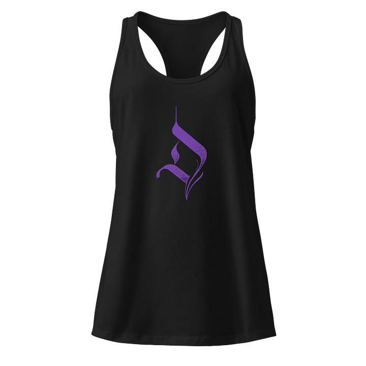 The Big D (purple) singlet - female product image (1)