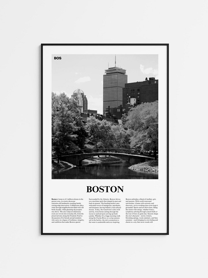 Boston 03 Newspaper Poster product image (1)