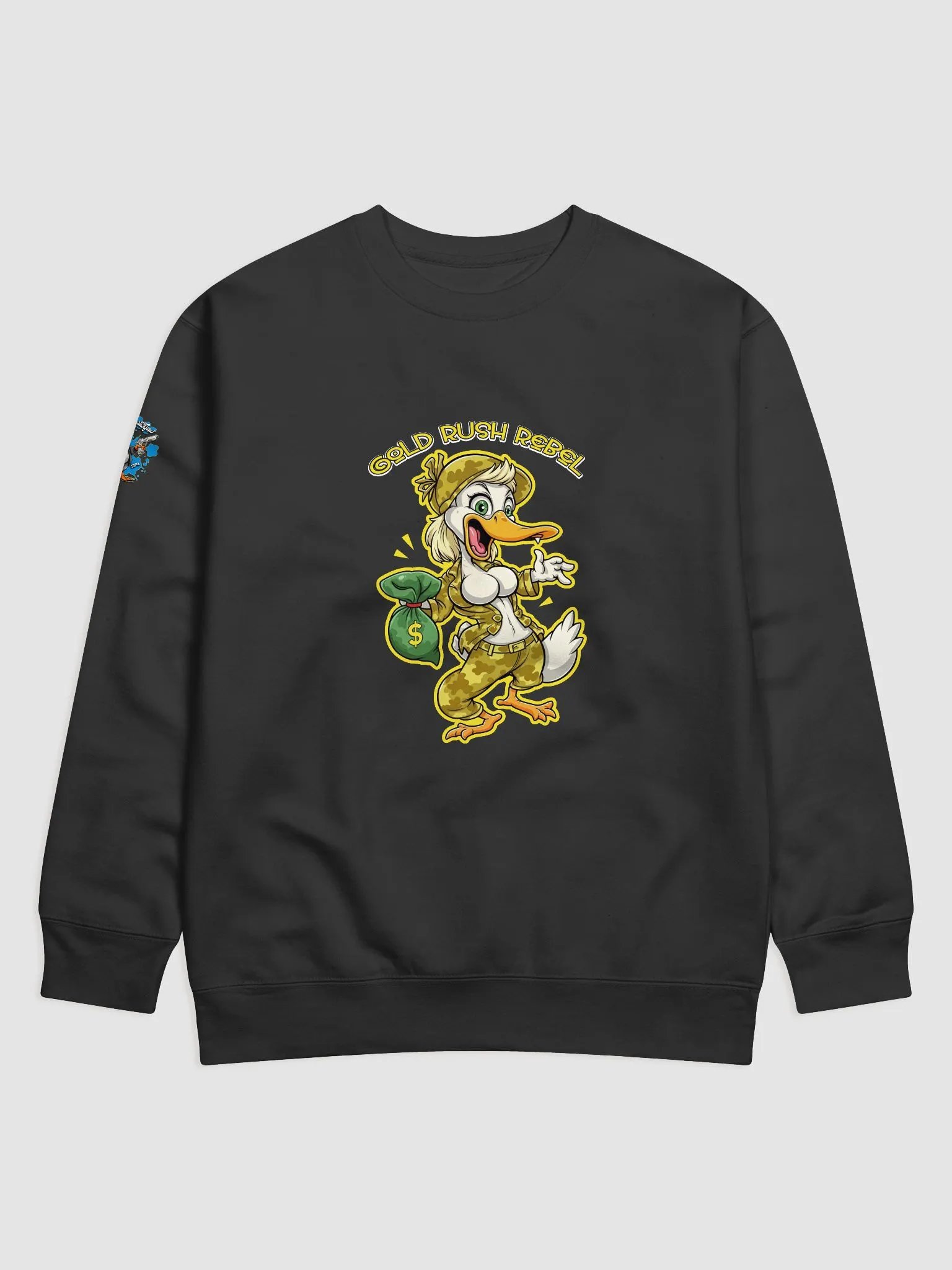 Durti3Goos3 - Durti3 Duck Gang – Gold Rush Rebel Unisex Sweatshirt product image (1)