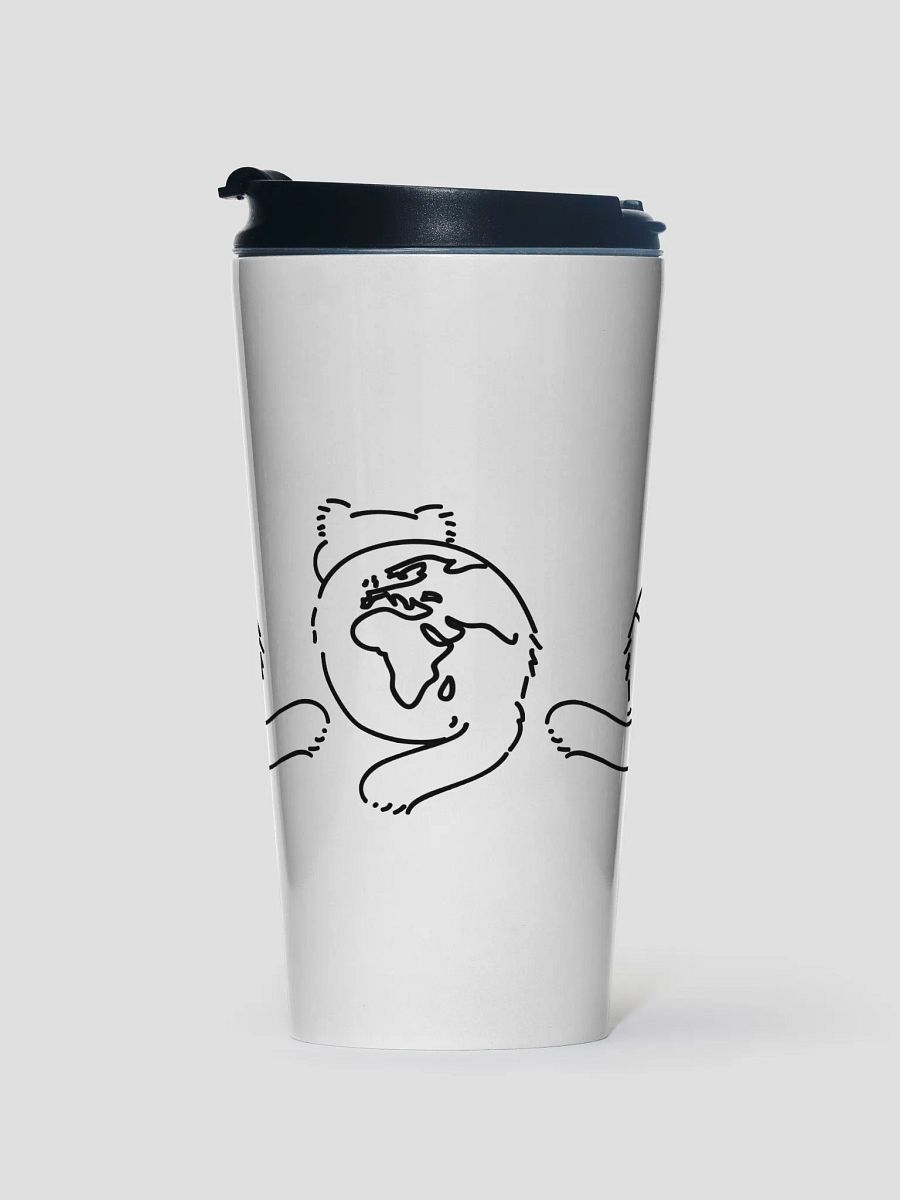 Planet Manul Trio - Steel Travel Mug product image (1)