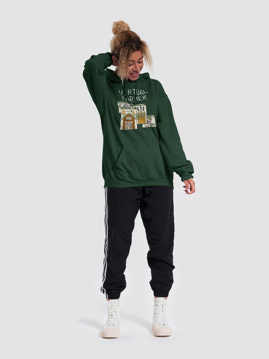 Virtual Farmer Hoodie - White Text product image (5)