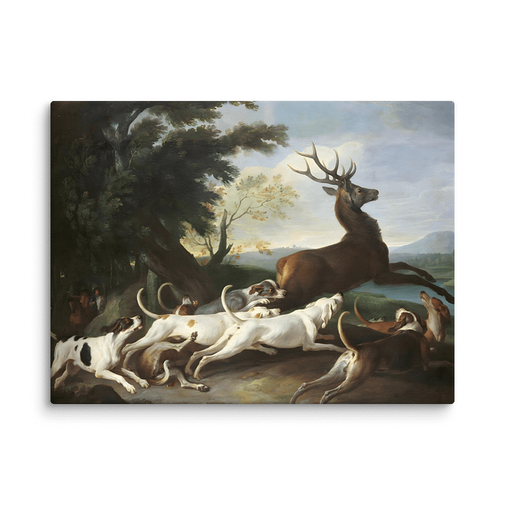 The Deer Hunt Canvas Print product image (2)