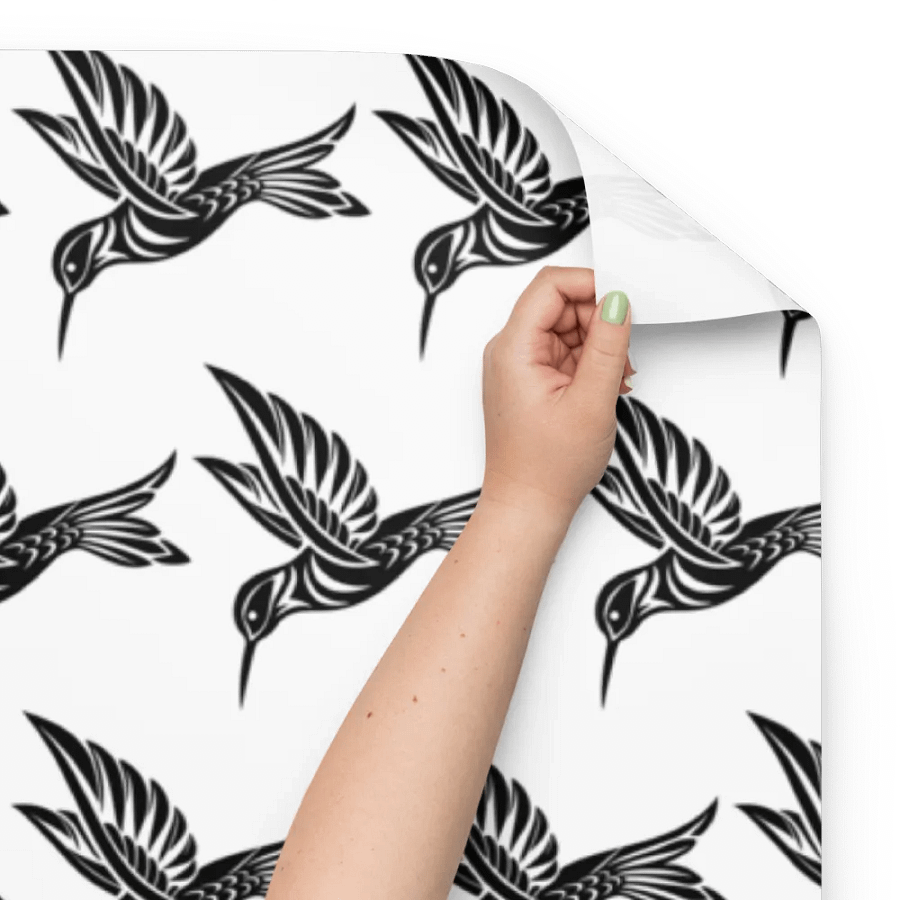 Hummingbird Wrapping Paper Set of 3 sheets product image (8)