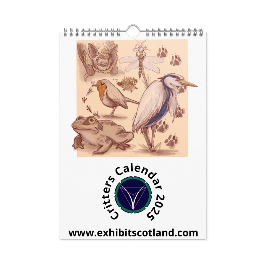 Critters Calendar 2025 product image (9)