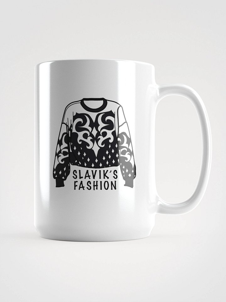 Slavik’s Fashion Sweater White Mug product image (1)