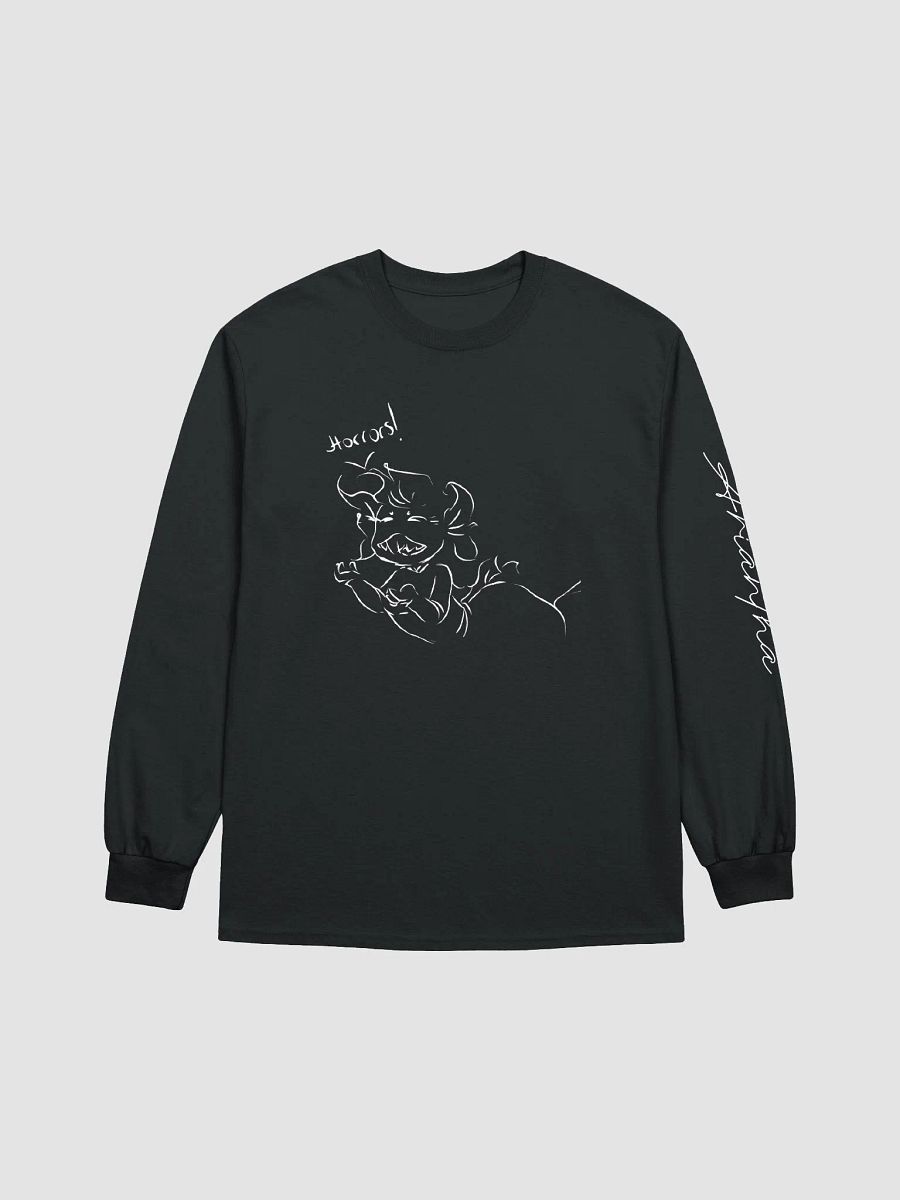 Horrors White Outline, Longsleeves product image (3)