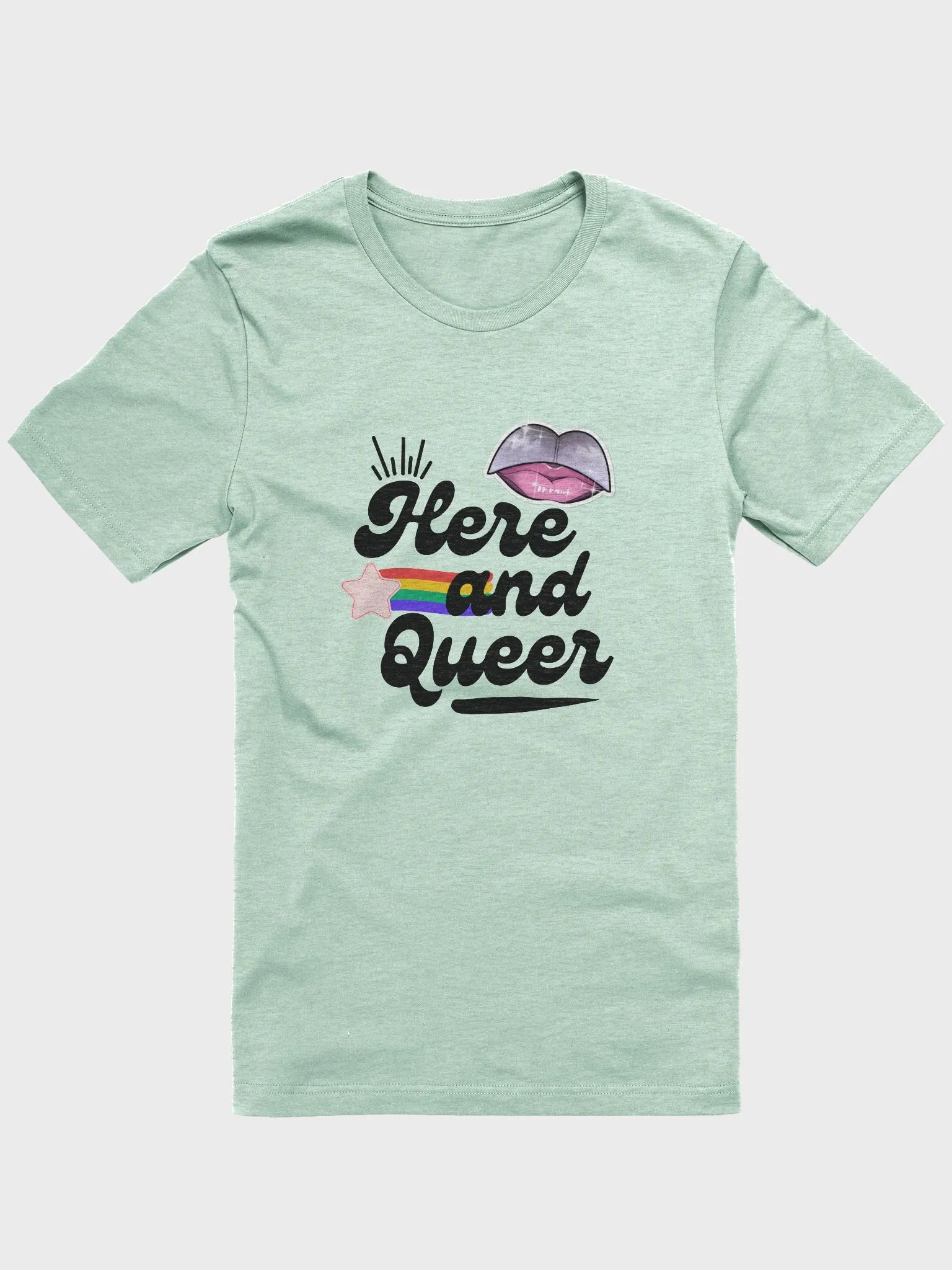 Here and Queer T-Shirt product image (1)