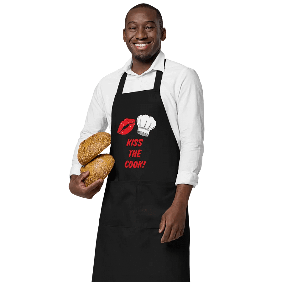 KISS THE COOK APRON product image (4)