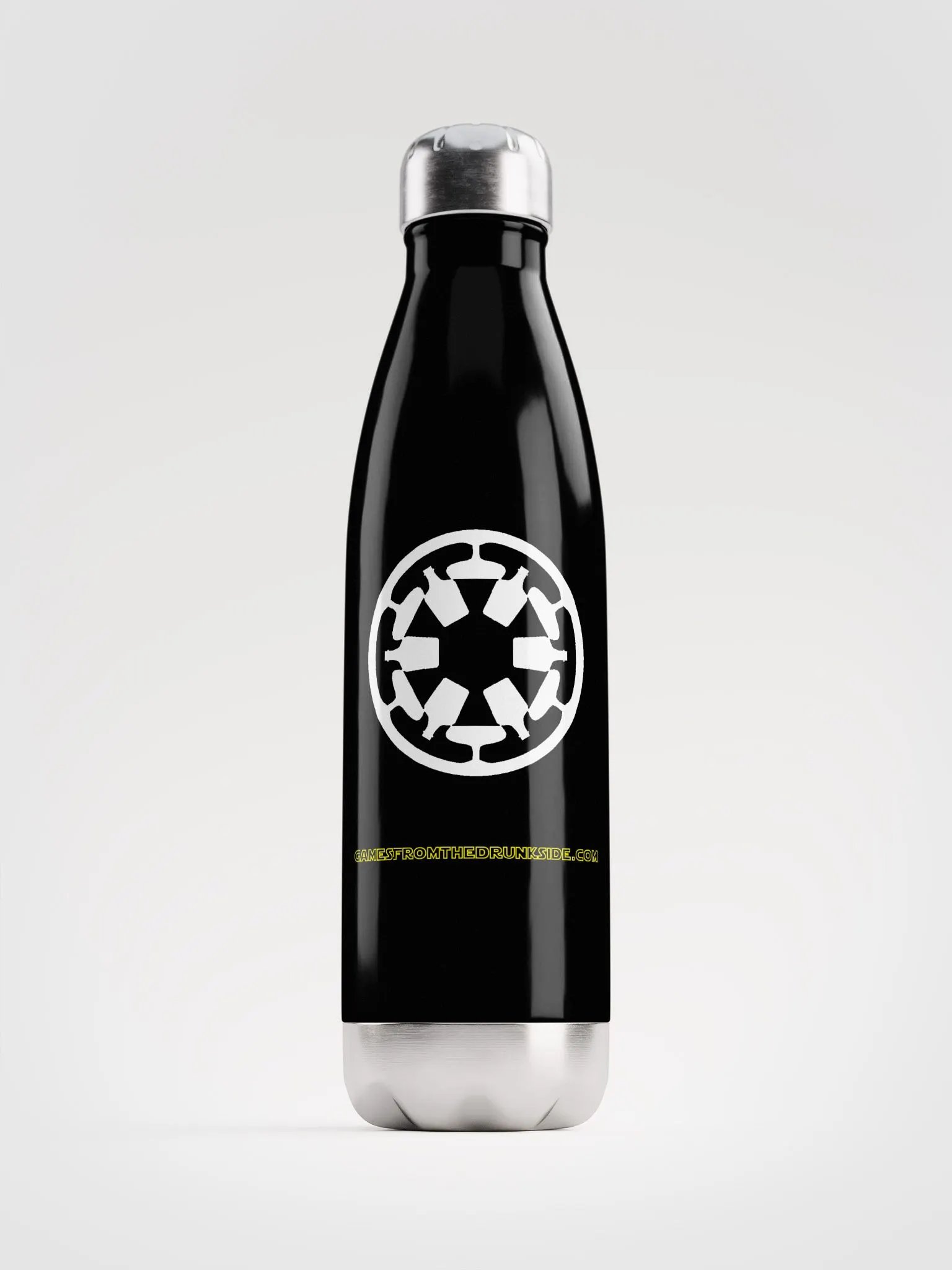 GFtDS Metal Water Bottle (Black) product image (1)