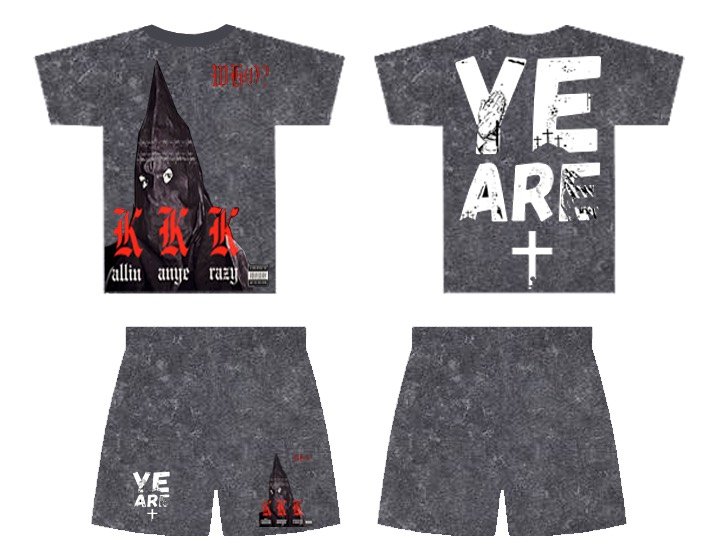 Who? Kallin Kanye Krazy - Tshirt/Shorts Bundle (Pre-Orders) product image (1)