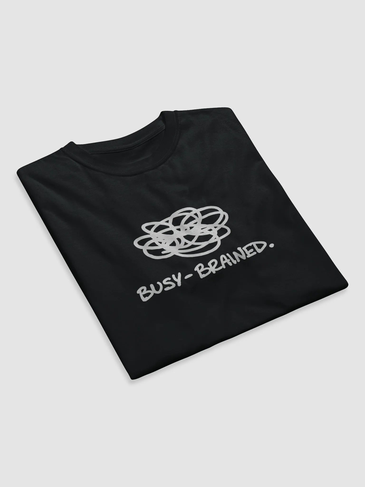 BUSY-BRAINED cotton tee product image (4)