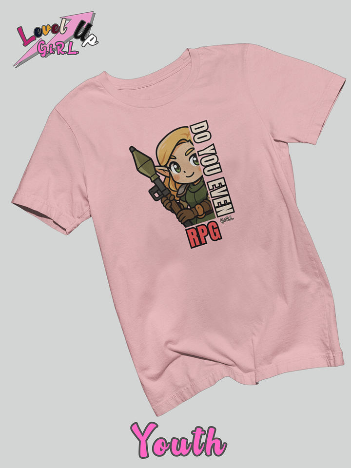 Youth gamer girl shirt - RPG by GiRL product image (1)