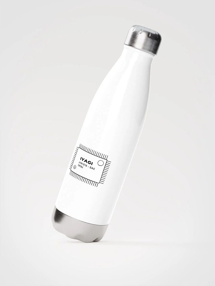 iyagi DAC Chip Stainless Water Bottle (white) product image (1)