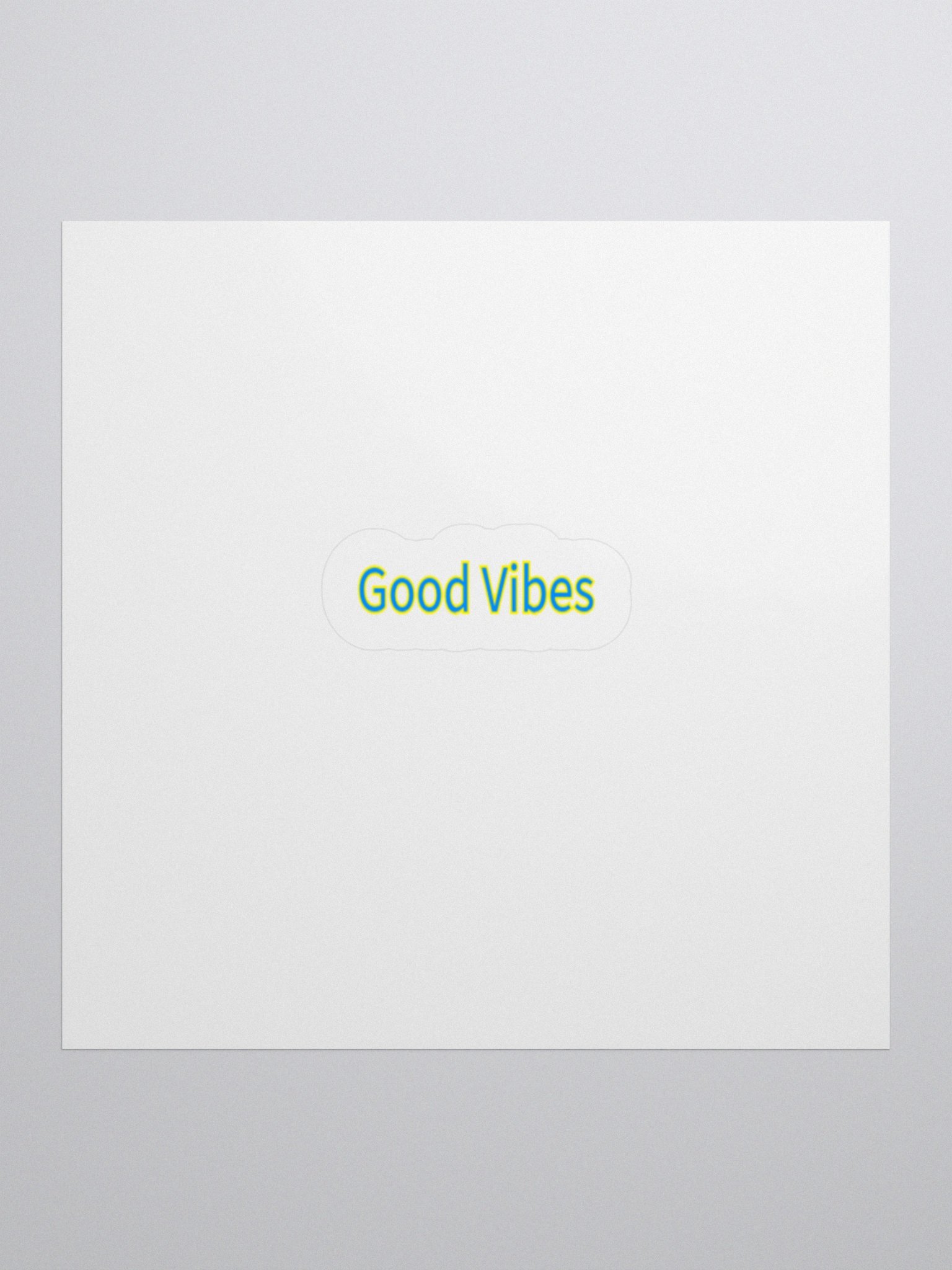 Good Vibes Sticker. product image (1)