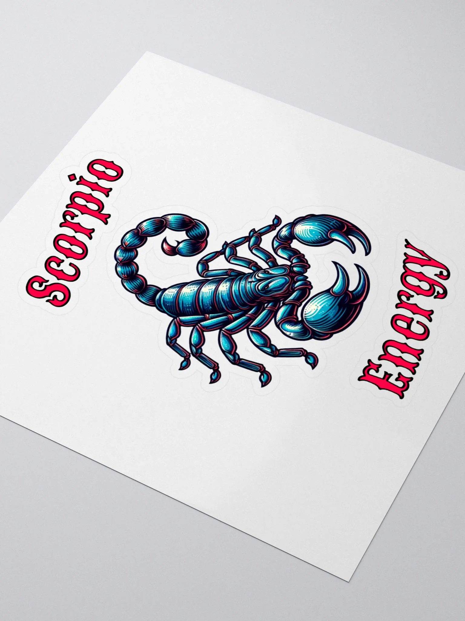 Zodiac Sign Scorpio Energy Sticker product image (3)