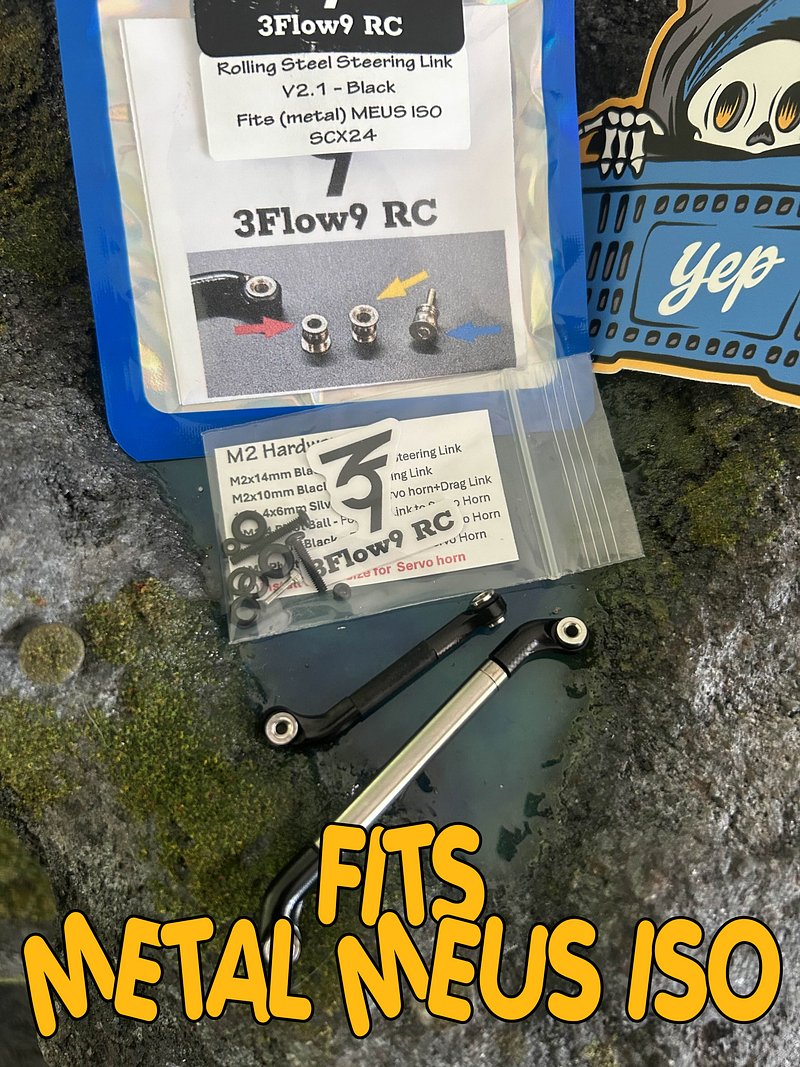 3Flow9 METAL Meus Roller Steering Link