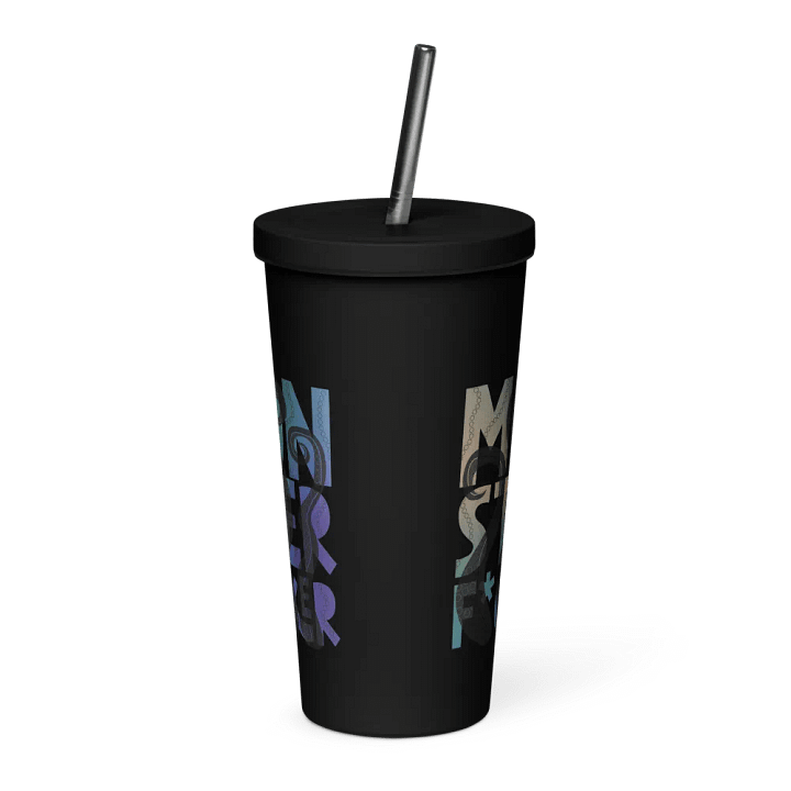 Monster F*cker Insulated Tumbler (Sea - Censored) product image (2)
