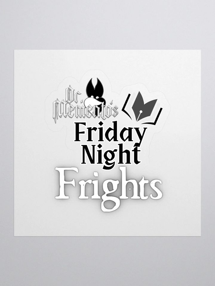 Dr. Memento's Friday Night Frights Logo product image (1)