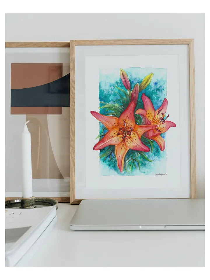 Daylilies Giclée Art Print product image (2)