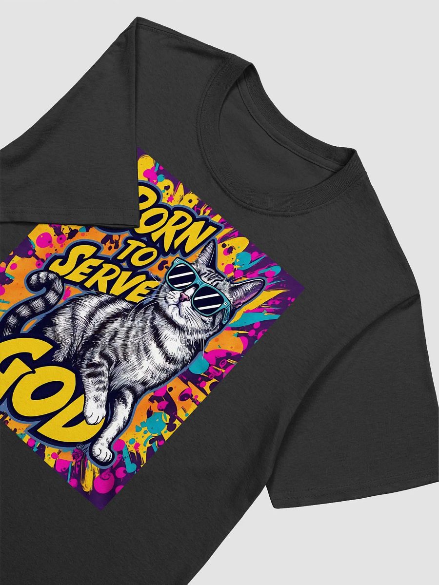 Cool Cat Sunglasses Graphic Tee product image (4)