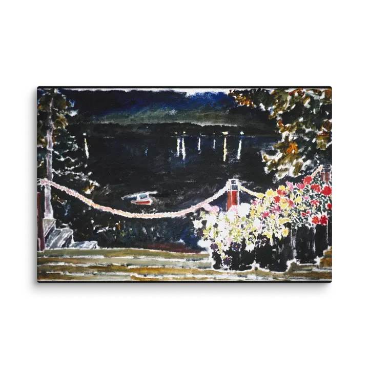 Night View from Camano on Canvas product image (1)