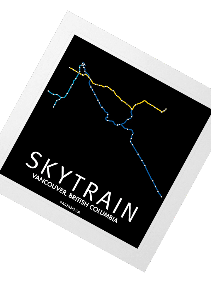 The Rail Fans Canada Transit Sticker - SkyTrain product image (4)
