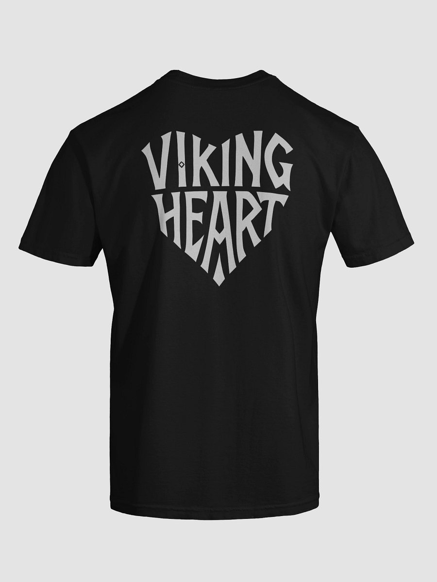 Unisex T-shirt - Viking Heart - Black product image (6)