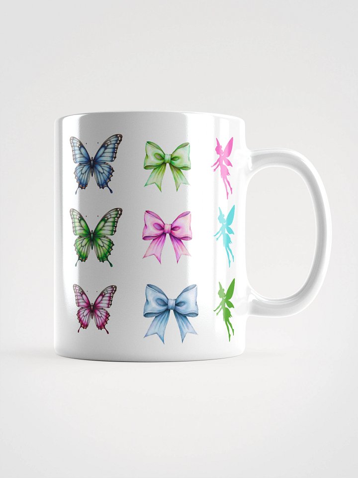 Fairy Magic Mug – Butterflies, Bows & Enchantment on Both Sides product image (1)