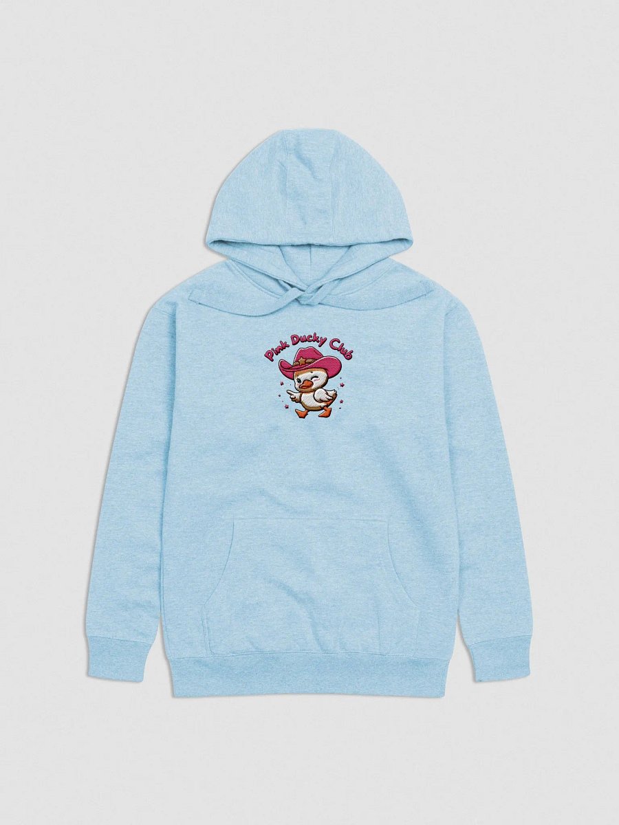 Embroided Big Pink Ducky Club Hoodie (Large Logo) product image (27)