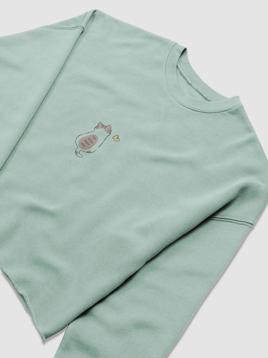 Wanderlust Cat Crop Sweatshirt product image (9)
