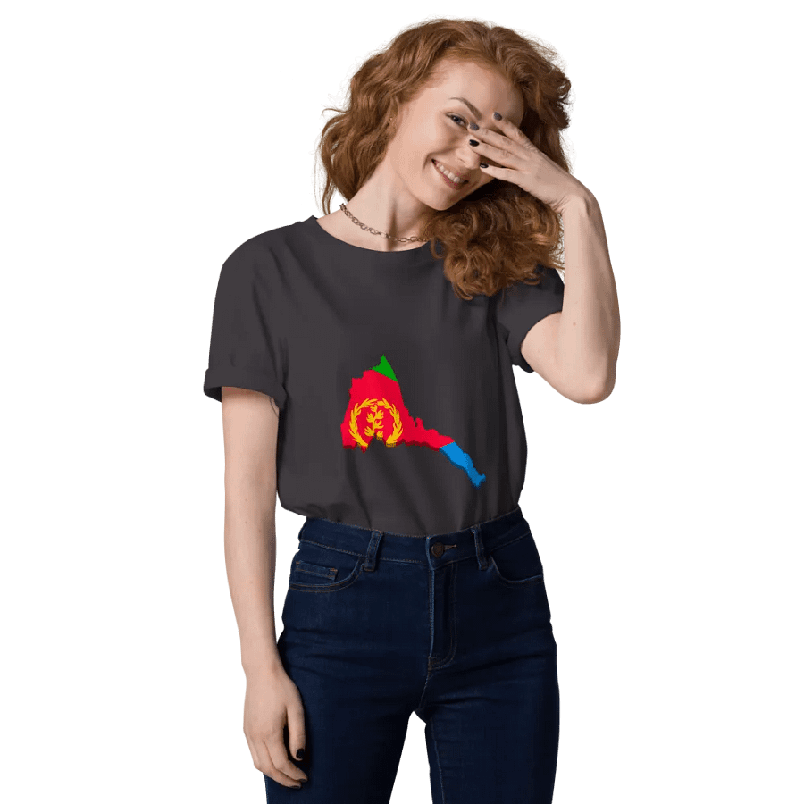 Eritrea Emblematic Map Organic Tee product image (141)