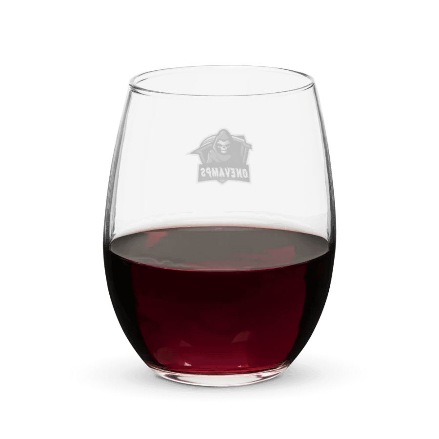 Stemless Wine Glass OneVamps with Logo product image (4)