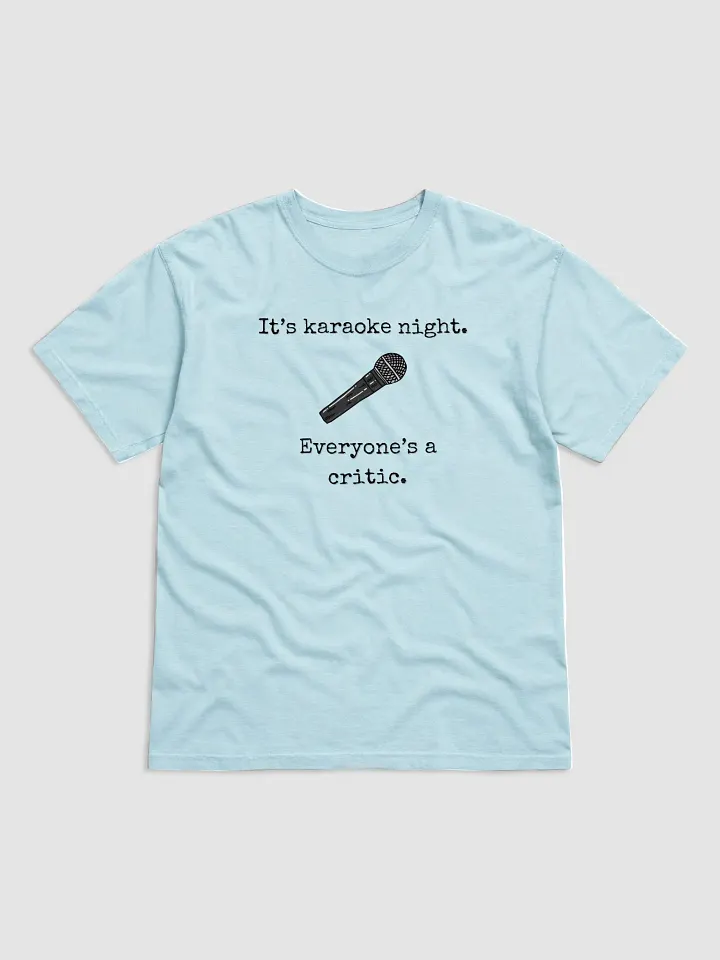 Wonderwall Karaoke Apology Tee product image (11)