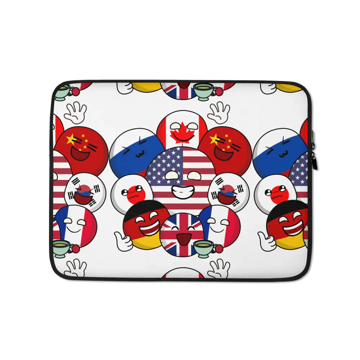 Countryball Laptop Sleeve product image (1)