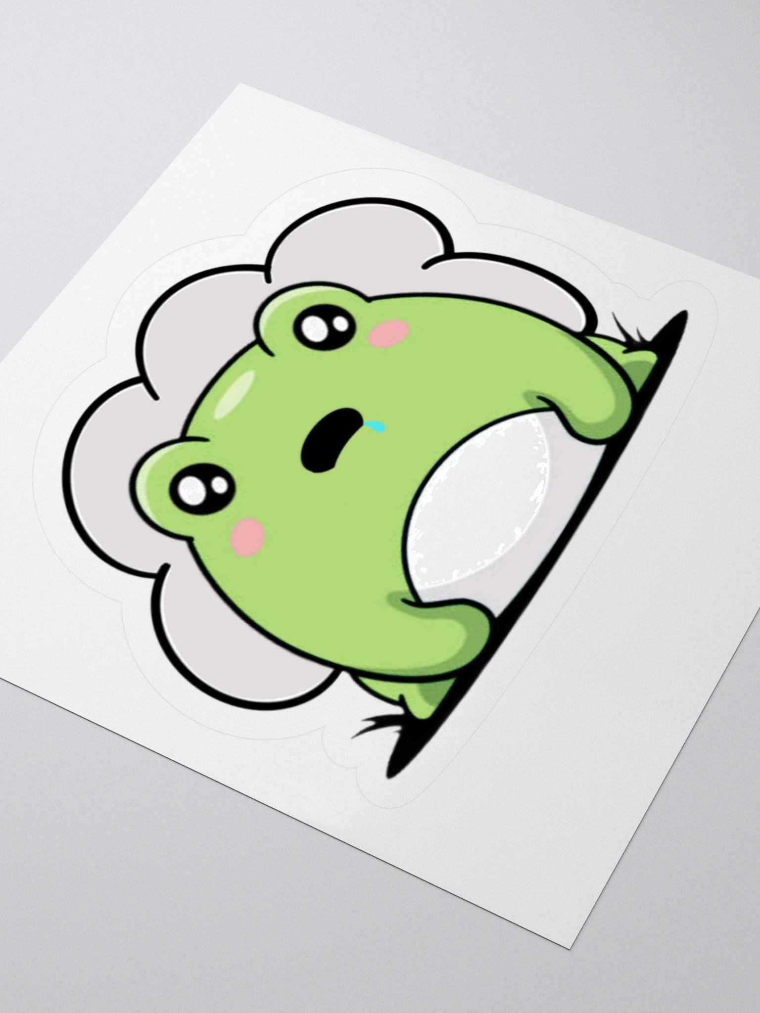 Brain Frog Sticker product image (9)