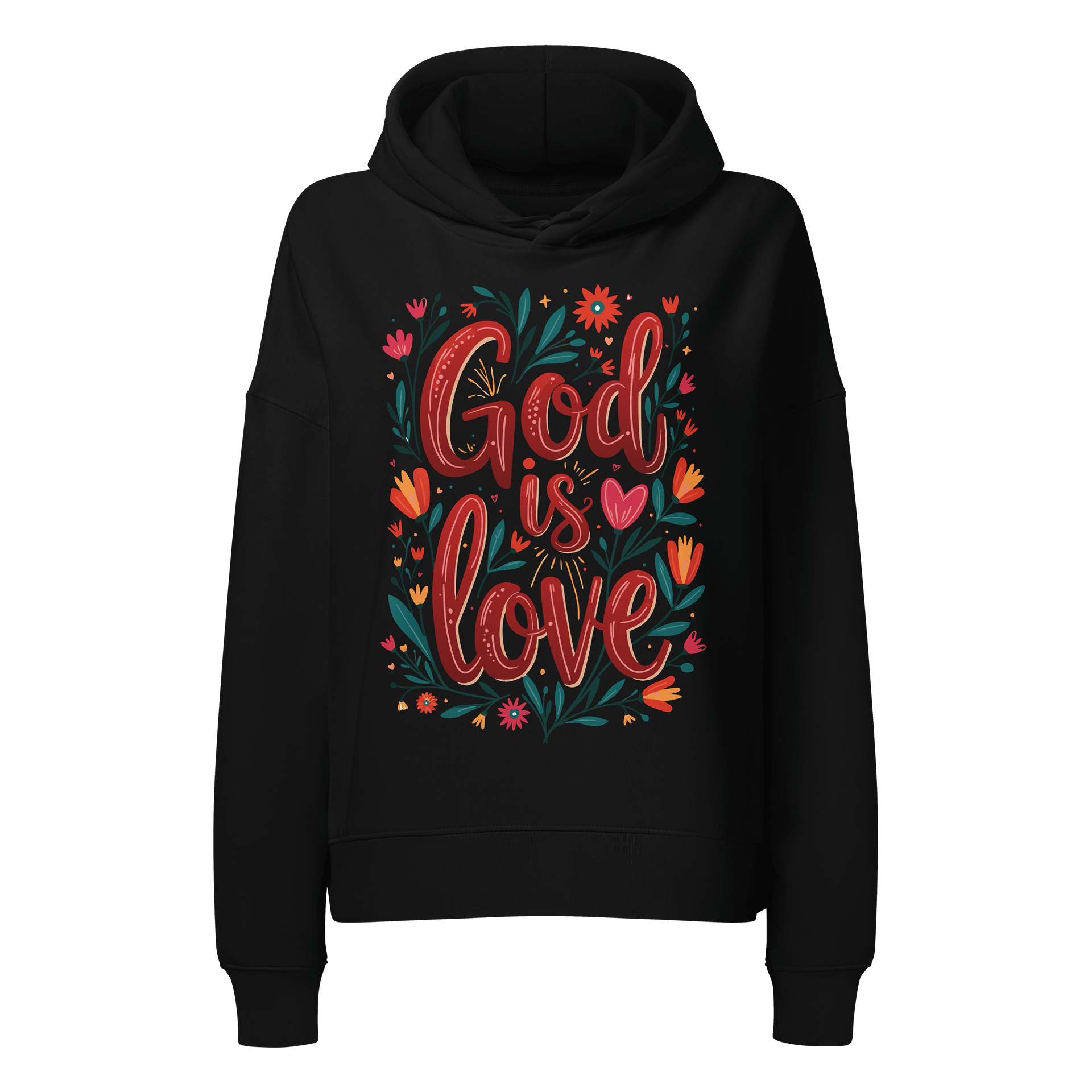 God Is Love Women's Organic Hoodie product image (1)