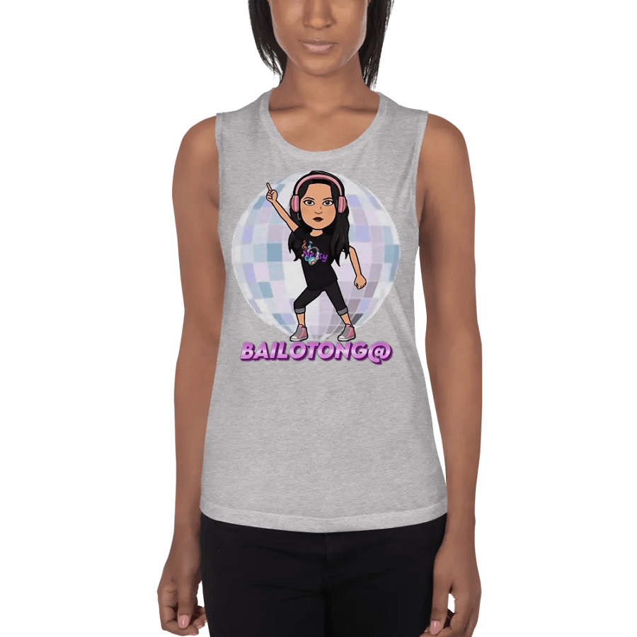 Camiseta Sin Mangas Chica Bola Disco product image (1)