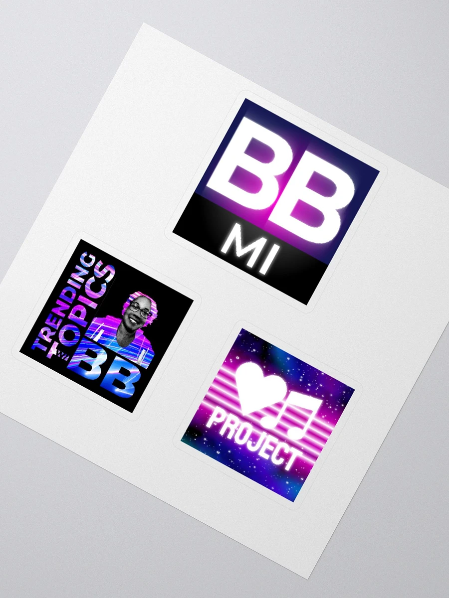 BB Media Industries Logo Stickers product image (2)