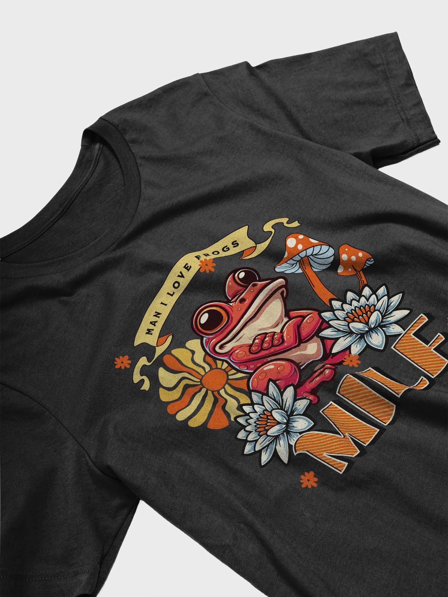 Man i love frog T-shirt, MILF Tee, Funny Frog Joke shirt product image (3)
