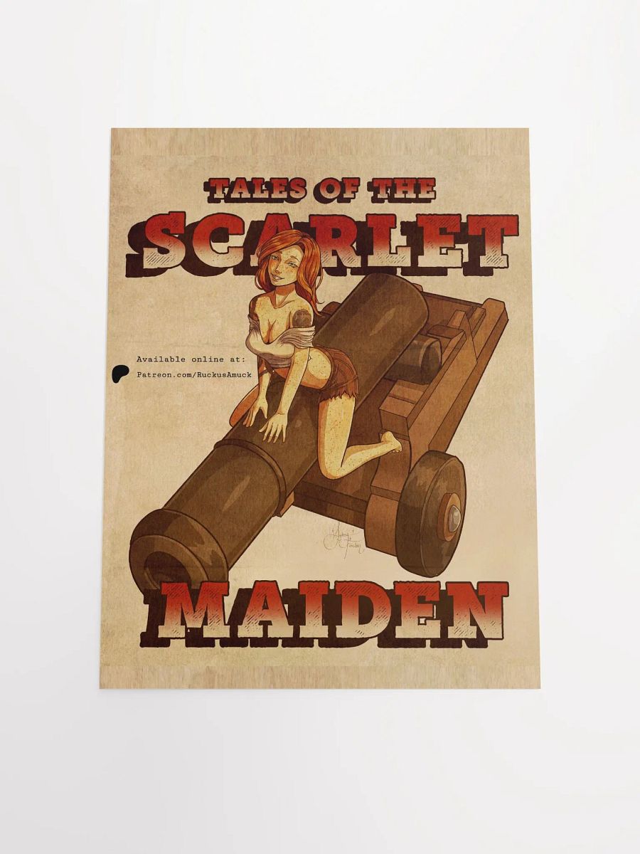 Tales of the Scarlet Maiden Pinup Poster product image (4)