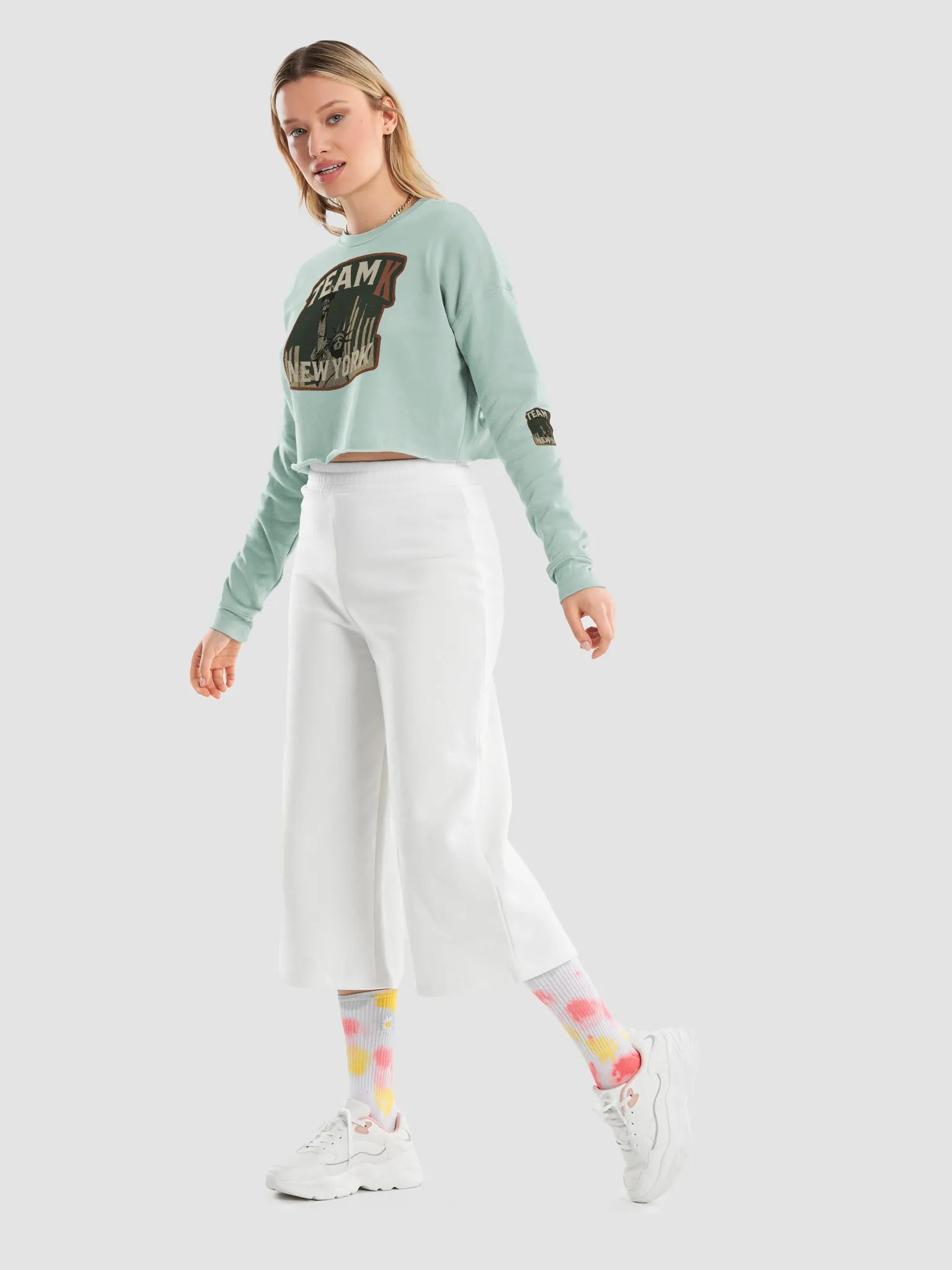 Team K New York Crop Sweatshirt product image (12)