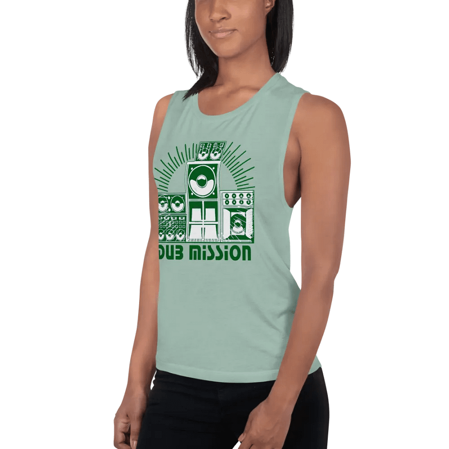 Women's Tank Top | Dub Mission Green product image (6)